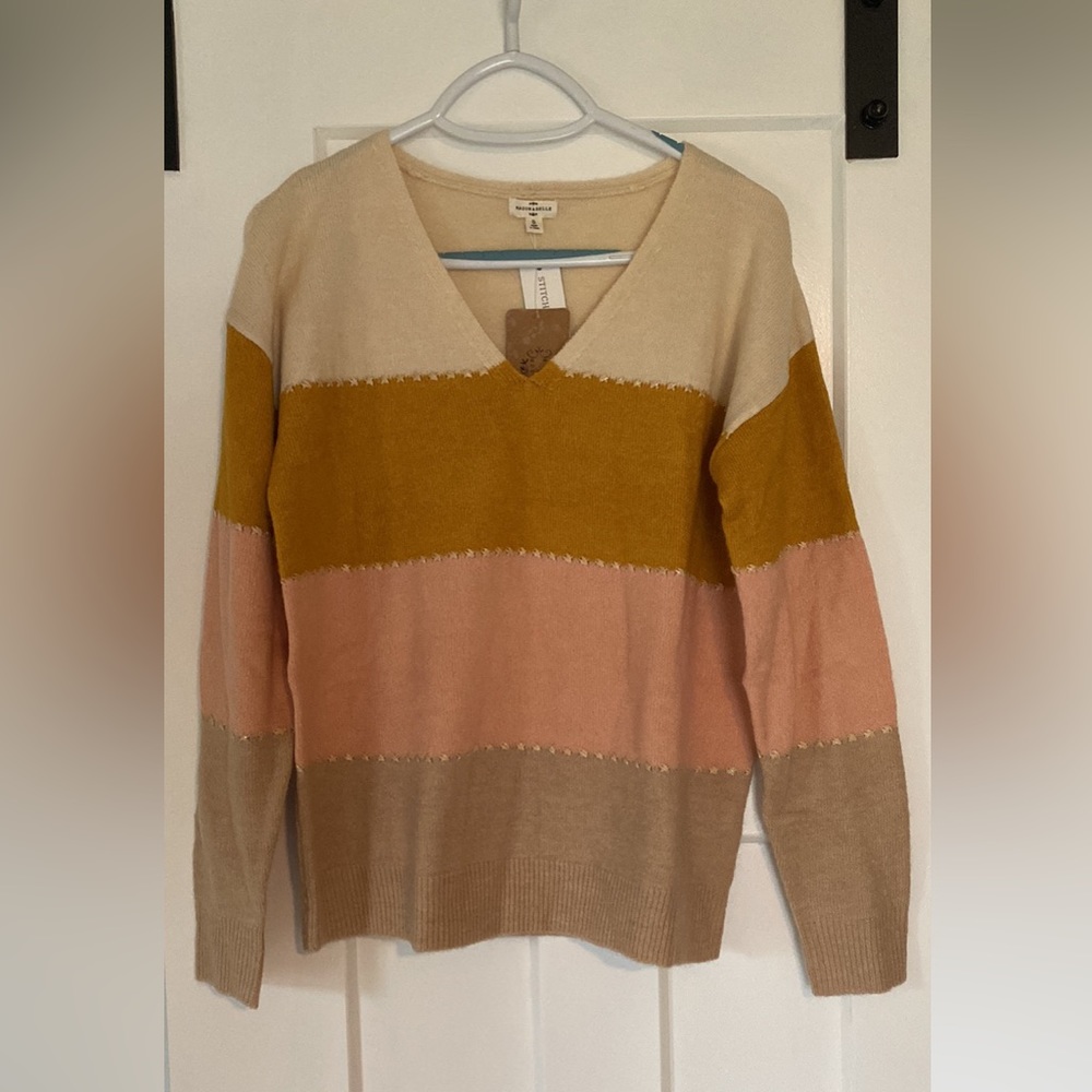 Super cute and soft striped sweater